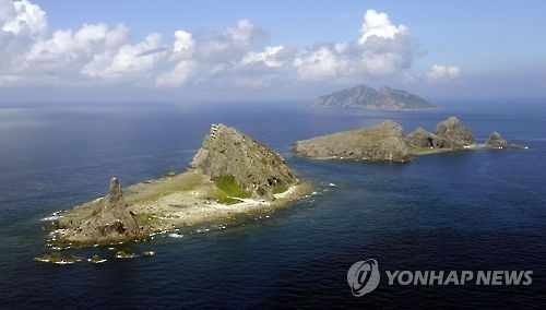 센카쿠(尖閣) 열도(중국명 댜오위다오<釣魚島>) [교도=연합뉴스 자료사진]