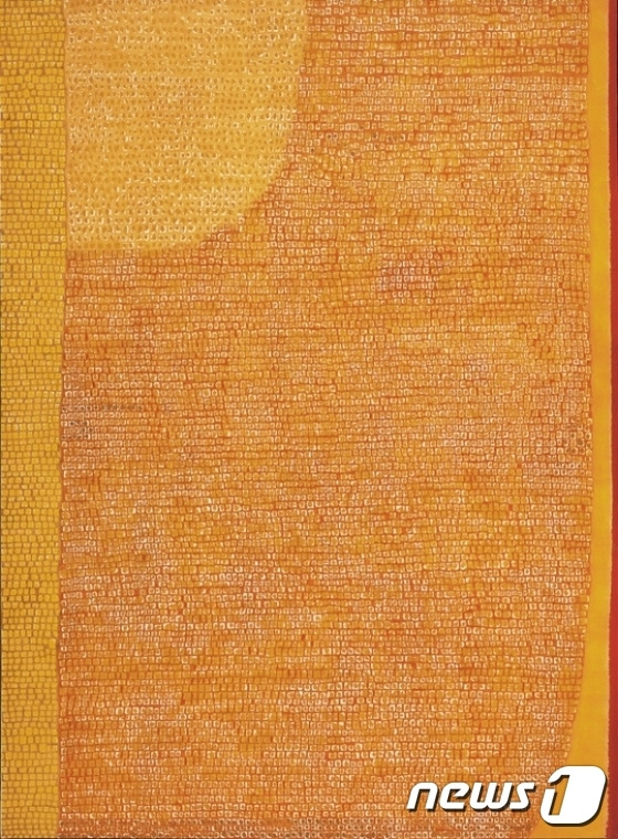 김환기 <12-Ⅴ-70 #172> Oil on cotton, 236x173cm, 1970년 (서울옥션 제공) © News1