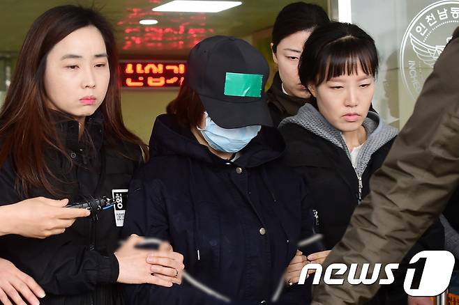 '인천 초등생 살인사건' 피고인 A양. 뉴스1 DB