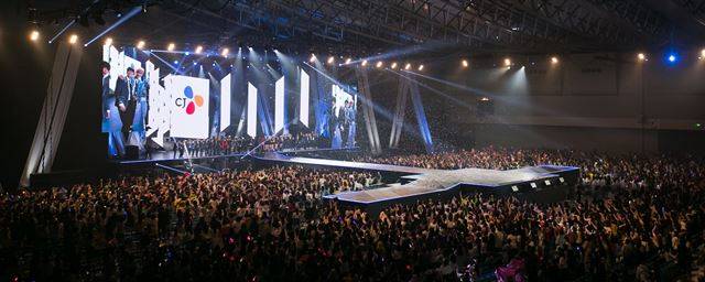 KCON 2017 JAPAN コンベンション場全景. CJ E&M 提供