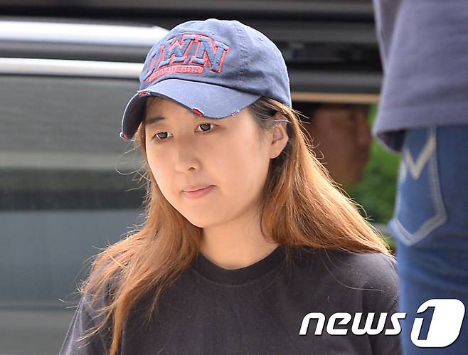 '비선 실세' 최순실의 딸 정유라 씨. /뉴스1 © News1 송원영 기자