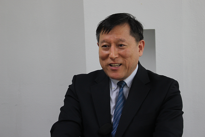 김광호씨는 현대차의 리콜은폐 문제를 폭로하는 과정에서 참여연대 등 시민단체의 도움을 받았다며, 자신도 기회가 되면 자동차 사고 피해자들을 도울 수 있는 활동을 하고 싶다고 밝혔다. / 사진=박견혜 기자