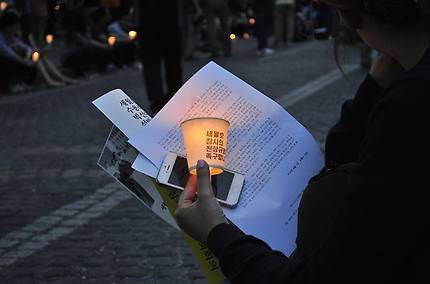 세월호 앞에서 이념을 따지고 ‘폭식 퍼포먼스’를 벌이는 한국 사회의 풍경은 예수의 뜻과 전혀 다르다.