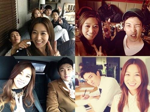 사진: 장신영, 강경준SNS