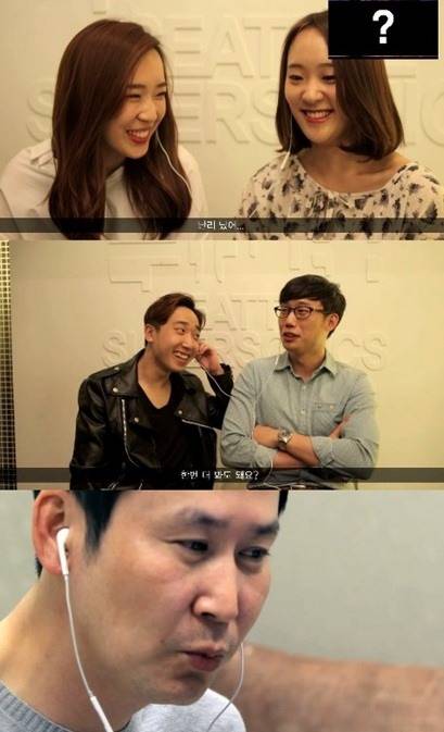 [박재범 신곡 ‘몸매’ 신동엽. 사진=유튜브 '몸매' 뮤직비디오 반응 영상 캡처]