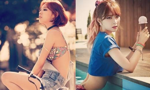 나인뮤지스 혜미 성아