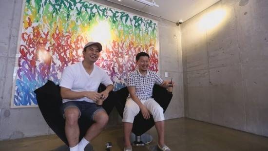 [유튜브 ‘백지연 and 피플’ 채널에 출연한 양동근(오른쪽)과 정준.]