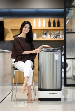 삼성전자의 삶음 전문 세탁기 '아가사랑 플러스'.. (삼성전자 제공) 2013.10.9/뉴스1 © News1