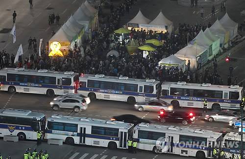 세월호 참사 1주기 집회 <<연합뉴스 자료사진>>