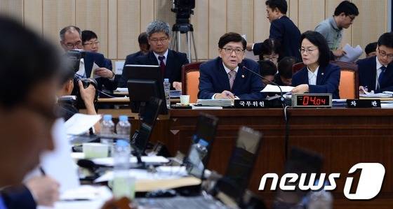 정부세종청사에서 열린 국회 보건복지위원회의 보건복지부 국정감사./뉴스1 © News1 양동욱 기자