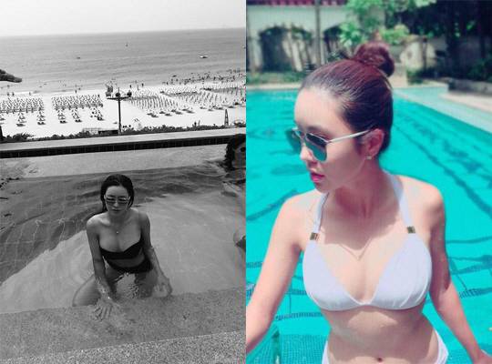 안신애, 비키니 모습 보니 개미허리에 엉청난 가슴볼륨...'진정한 베이글녀'