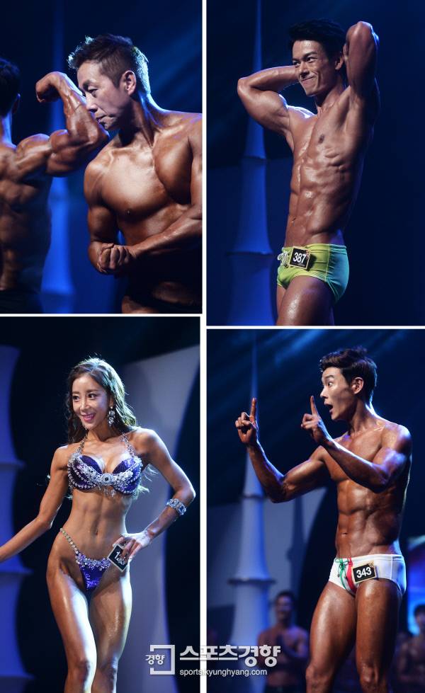 왼쪽 위에서부터 시계방향으로 정봉주 전 국회의원, 배우 강성민, 개그맨 복현규, 방송인 원자현. 이선명 인턴기자 57km@kyunghyang.com