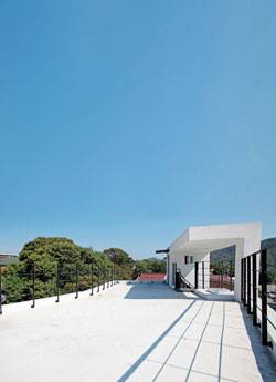 임형남, 노은주 건축가가 설계한 경기 의정부 주택 풍경.