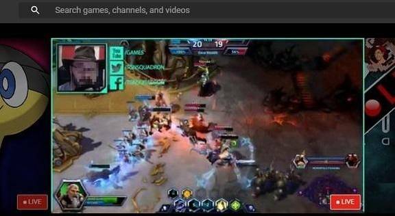 구글은 지난해 아마존에게 트위치를 빼앗기고 1년 만인 올해 8월 게임 생중계 서비스 ‘유튜브 게이밍’을 출시했다. / 유튜브 게이밍 웹사이트 캡처