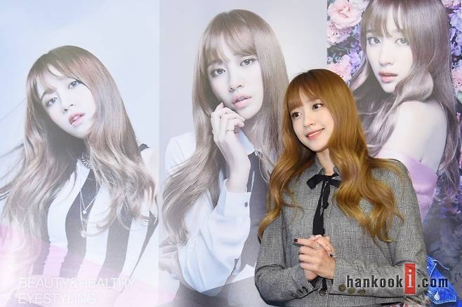 팬사인회에 참석한 EXID 하니. (사진=김지수 인턴기자)