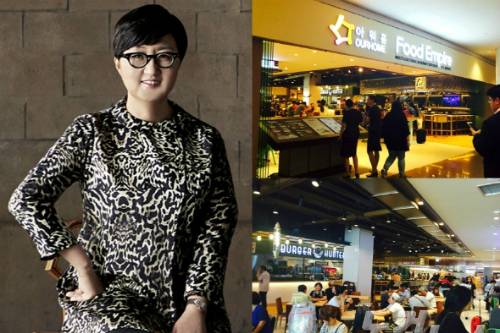 노희영 대표와 푸드 엠파이어 전경 (사진=자료사진)