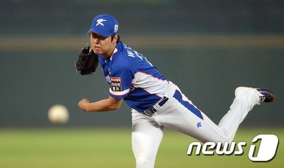 한국 야구 대표팀 차우찬. 2015.11.16/뉴스1 © News1 양동욱 기자