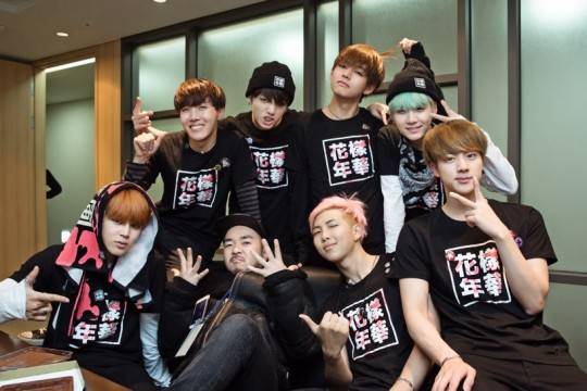 손성득 안무가와 방탄소년단