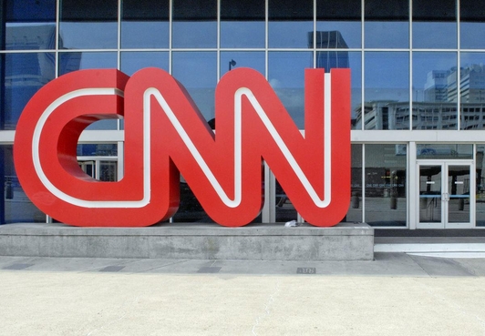 미국 조지아주 애틀란타에 있는 CNN 본사 입구/블룸버그 제공