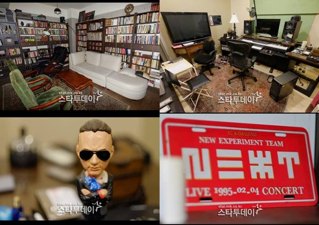故 신해철의 생전 음악작업실 내부(사진=스타투데이 DB)