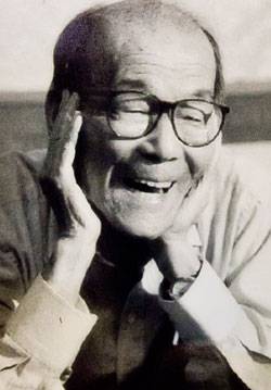 피수영 교수가 항상 지갑 속에 넣어 갖고 다니는 아버지 사진.