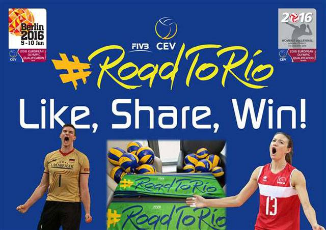 ◇2016 CEV Olympic Qualification 포스터.(자료출처=유럽배구연맹).