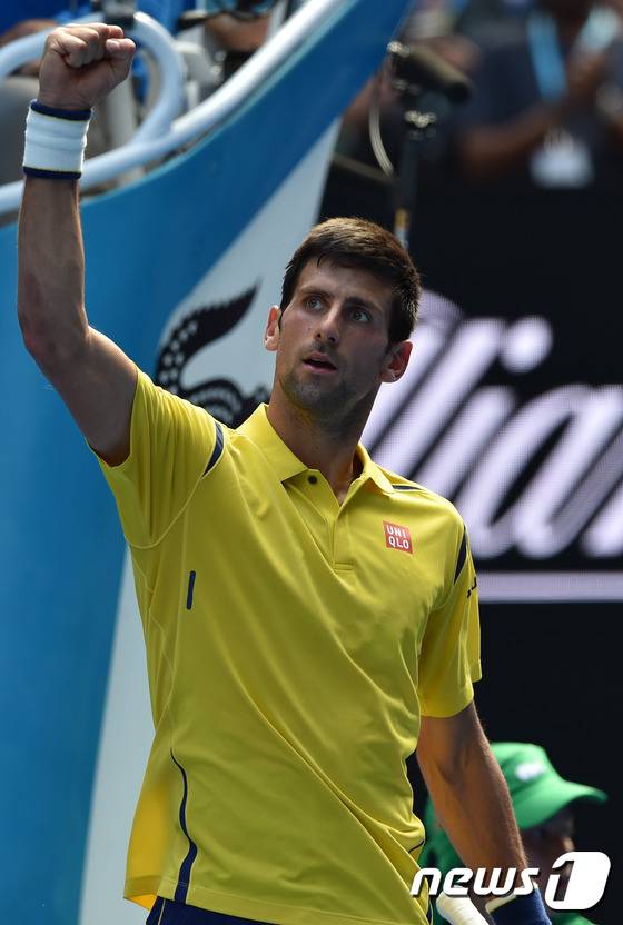 세계랭킹 1위 노박 조코비치.© AFP=News1