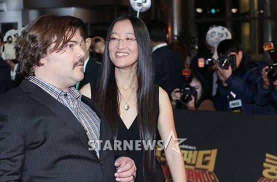 잭 블랙, 여인영 감독 /사진=박찬하 인턴기자