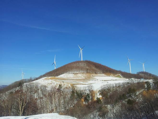 창죽풍력발전소.