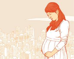 임산부나 영유아 피해 발생시 산후조리원 폐쇄까지 가능하게 만든 모자보건법은 9월에 제출된다. [일러스트 김회룡]