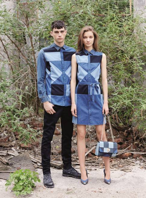 이탈리아 캐쥬얼 패션 브랜드 Diesel의 '2016 S/S LookBook' 커플 시밀러 룩. (사진 출처 : Diesel)