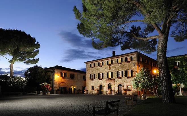 보르고 산펠리체의 야경.