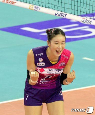 흥국생명 주장 김혜진. / 뉴스1 © News1