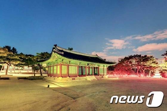 창경궁 환경전 권역 야경. © News1