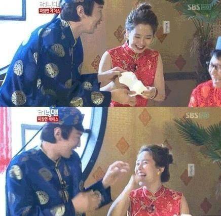 런닝맨 송지효 이광수 출처:/SBS