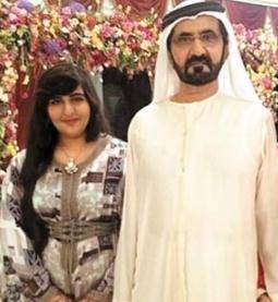 라티파 알 막툼 공주와 아버지 무함마드 빈 라시드 알 막툼 두바이 국왕. 사진=라티파 공주 인스타그램 캡처