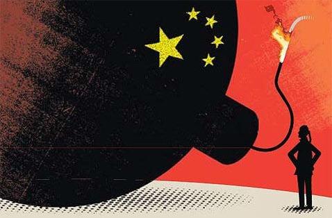 신용평가사 스탠더드앤드푸어스(S&P)는 중국의 회사채 규모는 국내총생산(GDP)의 160% 수준으로 2008년의 98%에서 빠르게 늘어나고 있다고 지적했다. /조선일보DB