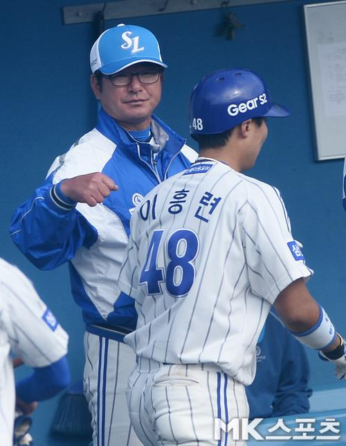 삼성이 변화된 라인업으로 한신과의 경기를 펼친다. 사진(日 오키나와)=정일구 기자