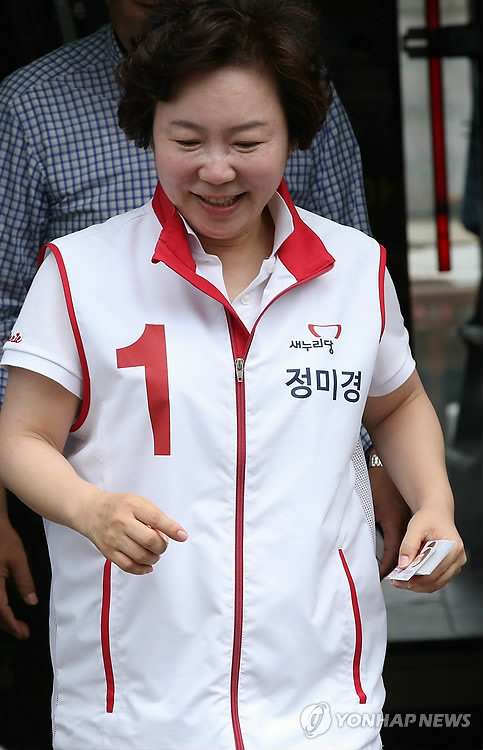 새누리당 정미경(51·여) 국회의원 <<연합뉴스 자료사진>>