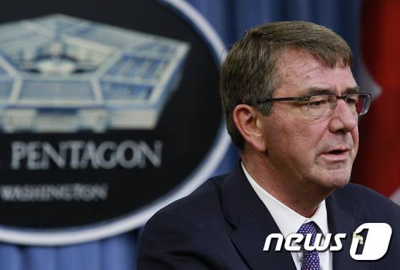 애슈턴 카터 미국 국방장관. © AFP=뉴스1