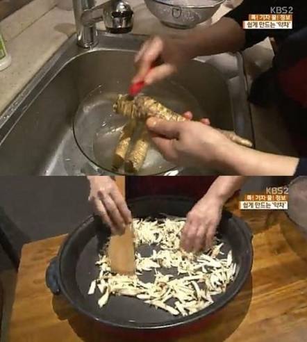 도라지차 만드는 법 출처:/ KBS2 캡처