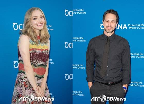 아만다 사이프리드, 토마스 사도스키 /AFPBBNews=뉴스1