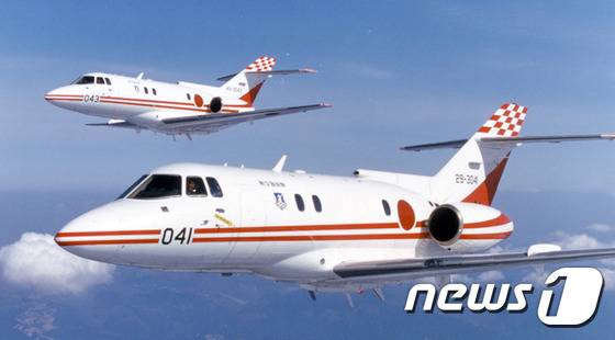 일본 항공자위대 소속 U-125 비행점검기 (사진 출처=항공자위대 홈페이지) © News1