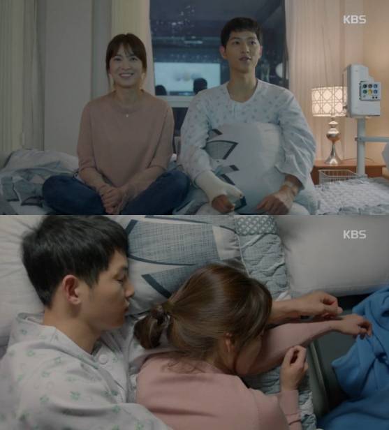 /사진=KBS 2TV 수목드라마 '태양의 후예' 14회 방송화면 캡처