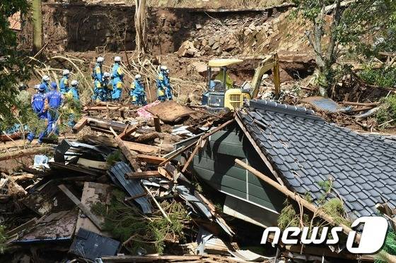 일본 구마모토. © AFP=뉴스1