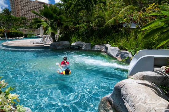 어른뿐 아니라 아이들도 좋아하는 하얏트 리젠시 괌. (사진=괌몰 제공)