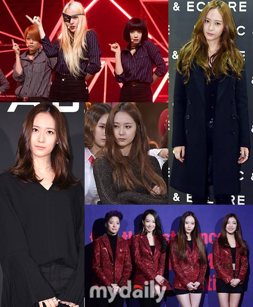 ▲ '대체 불가능한 매력' f(x) 크리스탈냉미녀의 대표주자 크리스탈. 설리와 번갈아가며 센터를 맡아왔지만 설리의 탈퇴로 독보적인 센터가 되었다. 깡마른 몸에 묘한 분위기 그리고 매력 있는 음색으로 에프엑스에 독톡한 정체성을 불어넣는다.   [사진= 마이데일리 DB,JYP엔터테인먼트 제공]
