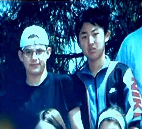 유학시절 김정은 모습[텅쉰망 캡쳐]