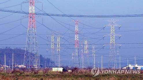 당진지역 송전탑 [연합뉴스 자료사진]