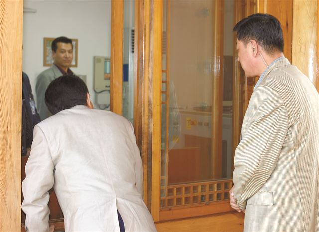#6. 2006년 5월 20일 청와대 관저. 사진가 장철영(전 청와대 전속 사진사) 제공